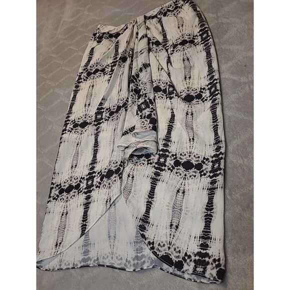 Bec & Bridge Skirt Women's Size 2 Black White Romantic Cottage Boho Fairy Lined - Picture 3 of 10